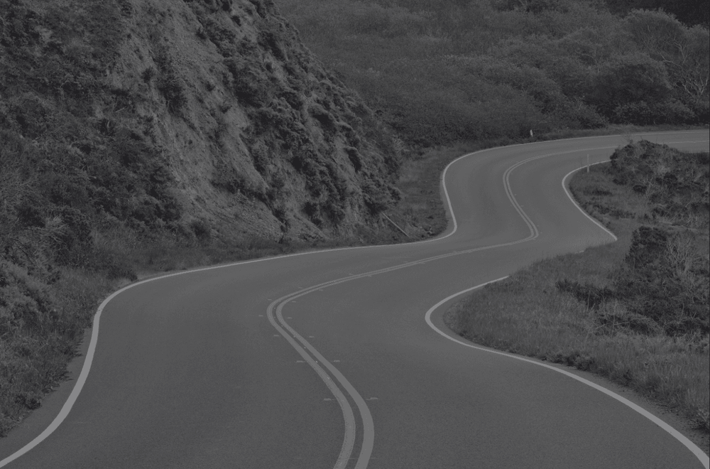 image of an empty road